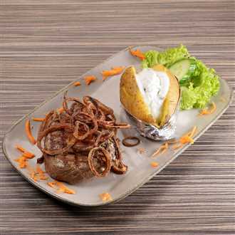 Zwiebelsteak
