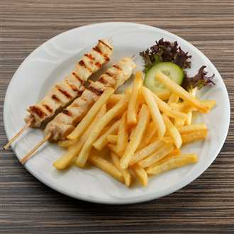 Hähnchen Souvlaki